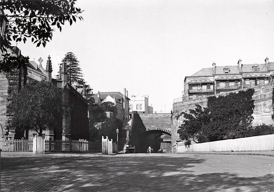 Argyle Cut and Observatory Hill entrance, The Rocks