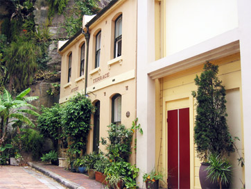 Avery Terrace in The Rocks, Sydney