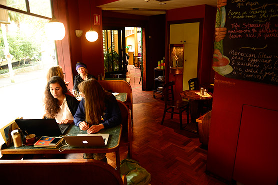 Badde Manors cafe, Glebe, Sydney