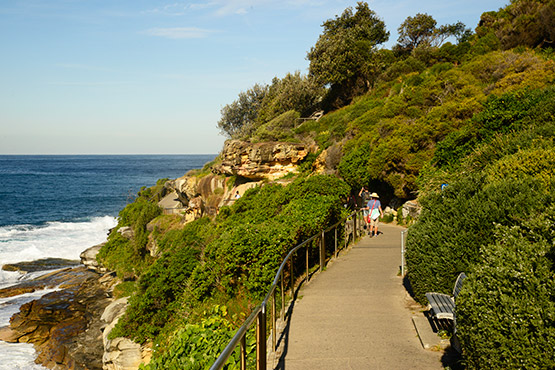 Bondi to Bronte walk, Sydney