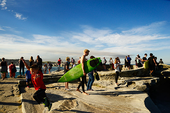 Bondi to Bronte walk, Sydney