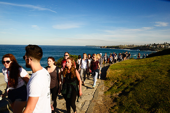 Bondi to Bronte walk, Sydney