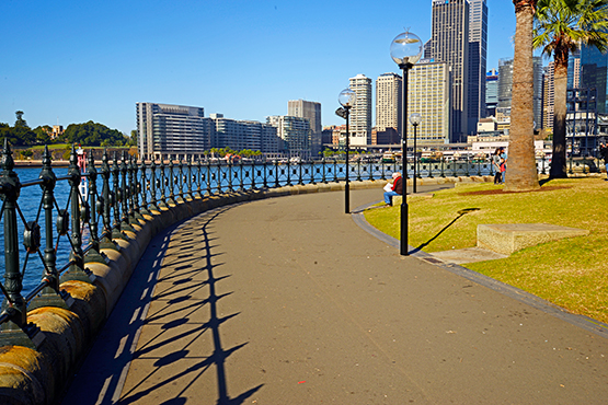 Walk from Circular Quay to Barangaroo Reserve and Darling Harbour, Sydney