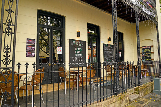 Glebe cafe & restaurant precinct