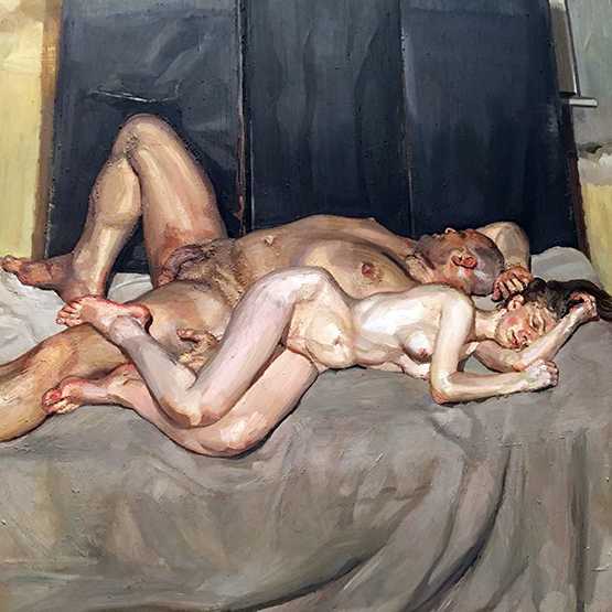 And the Bridegroom by Lucian Freud in the Art Gallery of NSW collection